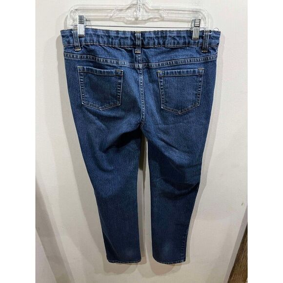 Cherokee Jeans Womens Size 16 Plus Blue Mid Rise Straight Denim - Picture 2 of 7